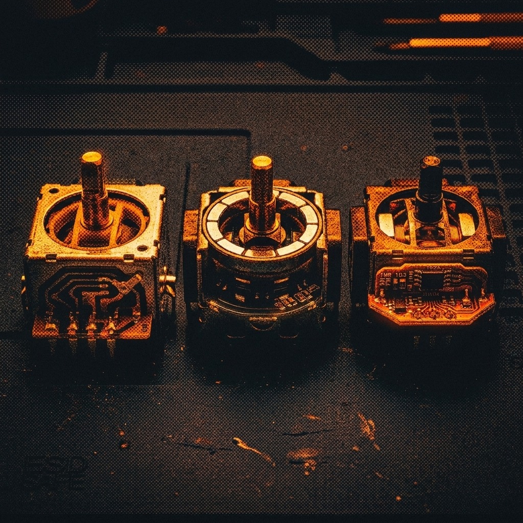 Joysticks à effet Hall, TMR et ALPS : quelles sont les différences réelles ?